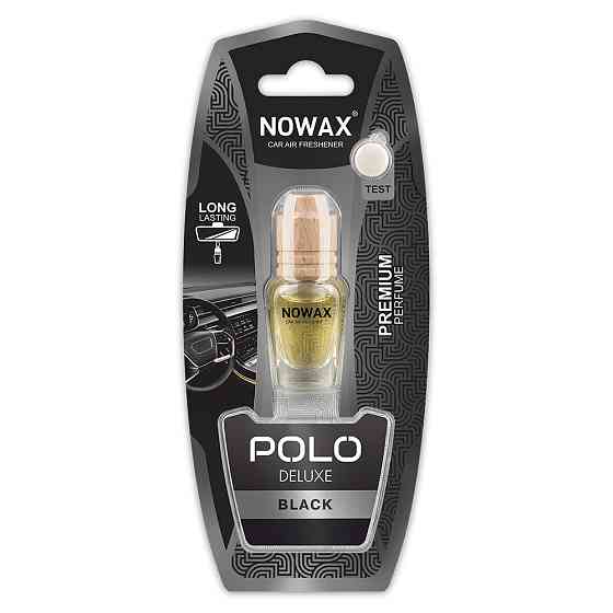 Ароматизатор повітря в блістері Nowax Polo Deluxe - Black 7мл Львів