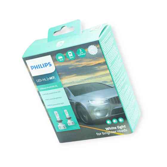 Автолампа LED H7 12V Ultion Pro 5100 160% PHILIPS Мукачево