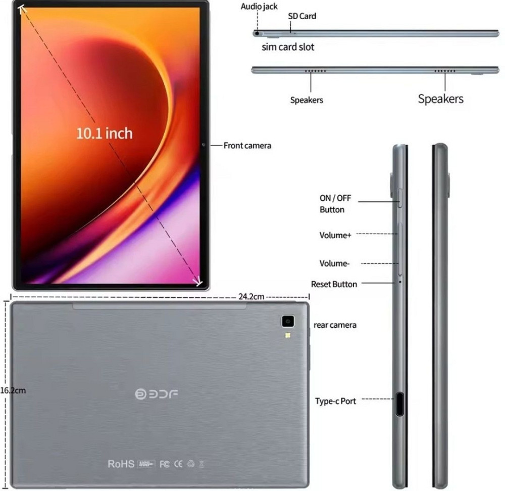 Планшет 8/256   10.1  дюймів. Харків - фото 7