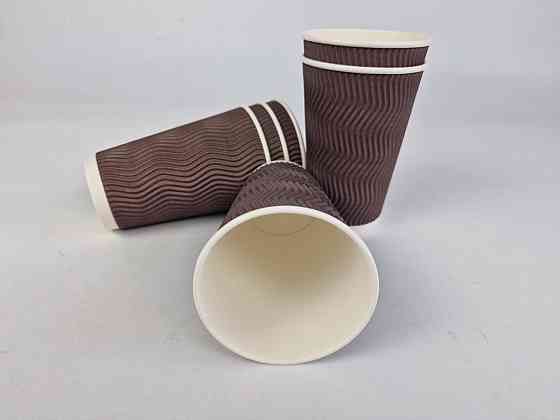 Склянка гофрований 500 мл КОРІНЧЕННИЙ (15 шт.) Харків