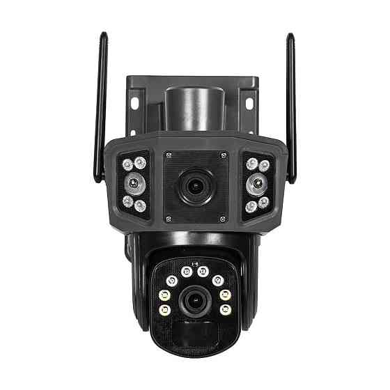 IP PTZ-відеокамера автономна з 4G та сонячною панеллю 3Mp+3Mp Light Vision VLC-9230IG/2C3S (Solar) f=4mm, на акумуляторних Киев