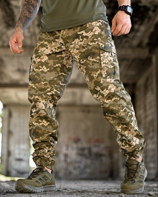Тактичні штани джогер BANDIT піксель Одеса - фото 2