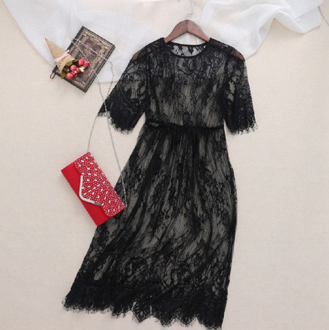 Парео кружевное для пляжа черный Киев - изображение 6