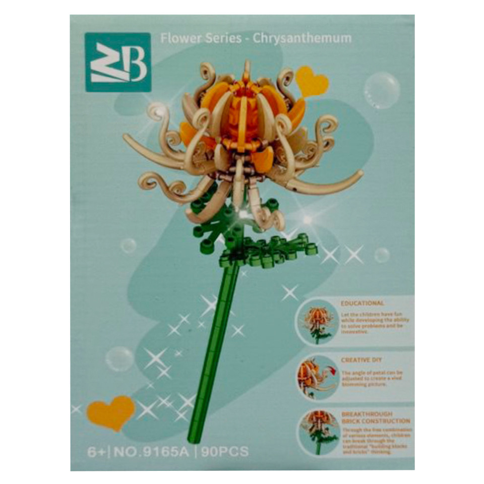 Конструктор дитячий "Chrysanthemum" 9119A-9165A 90 деталей Вінниця - фото 1