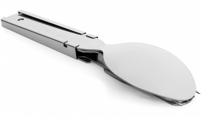 Туристичний Набір Столових приладів 4 предмети M-Tac "Essential Large" (HWCJ001S) Нержавіюча сталь Нововолинськ - фото 5