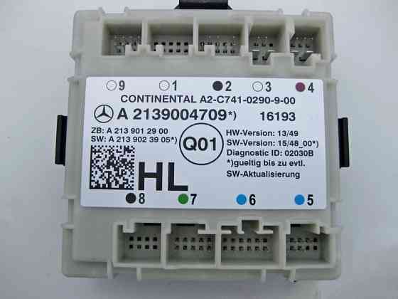 Mercedes-Benz  A2139004709 Блок керування задніх лівих дверей E-Class W213 Одесса