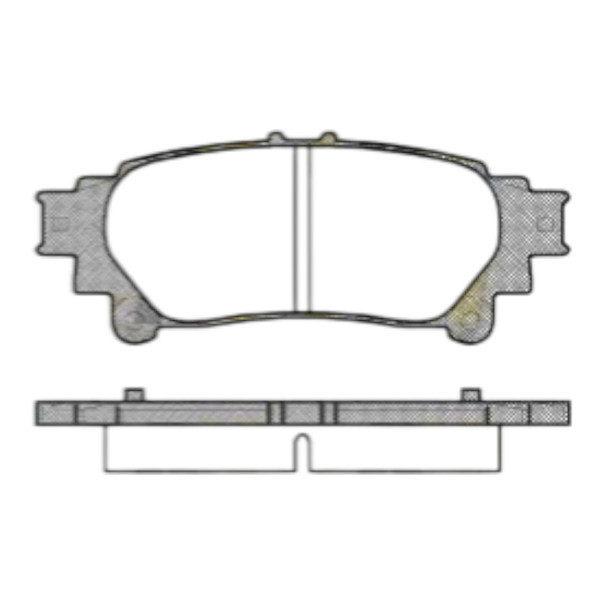 Колодки задні Toyota Highlander 14-, Prius, Lexus GS, RC, RX 12- гальмівні Мукачево - фото 1