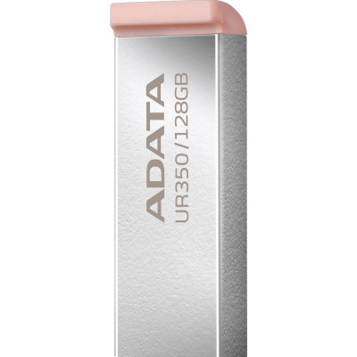 USB флеш накопитель ADATA 128GB UR350 Silver/Beige USB 3.2 (UR350-128G-RSR/BG) Винница - изображение 4