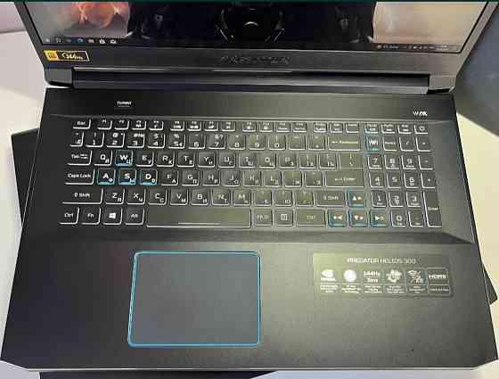 Ноутбук: Acer Predator 17.3" 144Hz.RTX 2070 8Gb i7-9750H RAM 16 SSD 512Gb. Харків