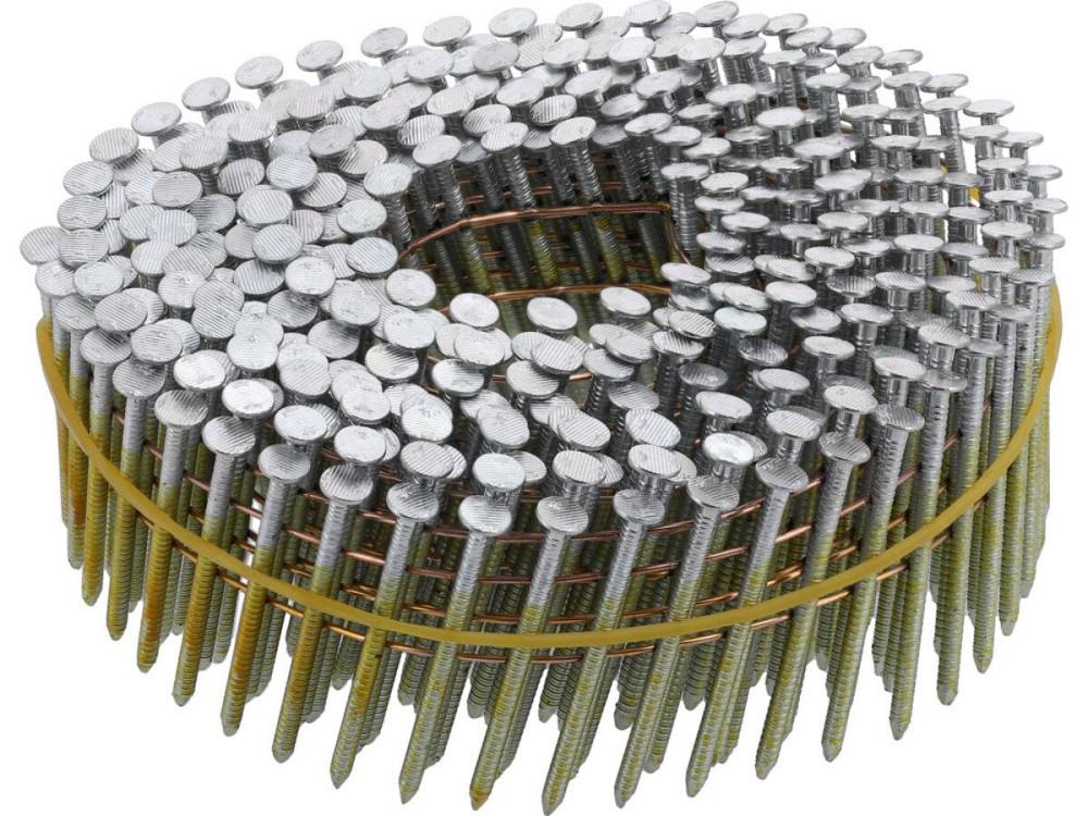 Цвяхи барабанні до пневматичного пістолета VOREL: L=38мм, Ø=2.1мм, кут 15-16˚,7200шт. (YT-09212) [1] Одеса - фото 1