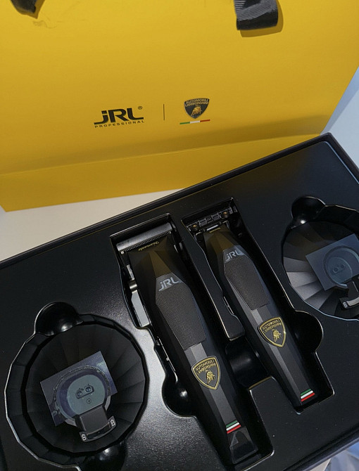 Набір JRL × Lamborghini Diamante — Машинка для стрижки + Тример. Київ - фото 1