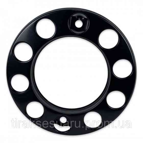 Ковпак колеса металевий передній 22.5 (чорний) . Ковпаки на колеса 22.5 передні Луцьк