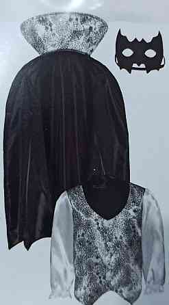 Дитячий костюм Вампір на Хелловін розмір М на 4-6 років 110-116 розмір чорний Київ