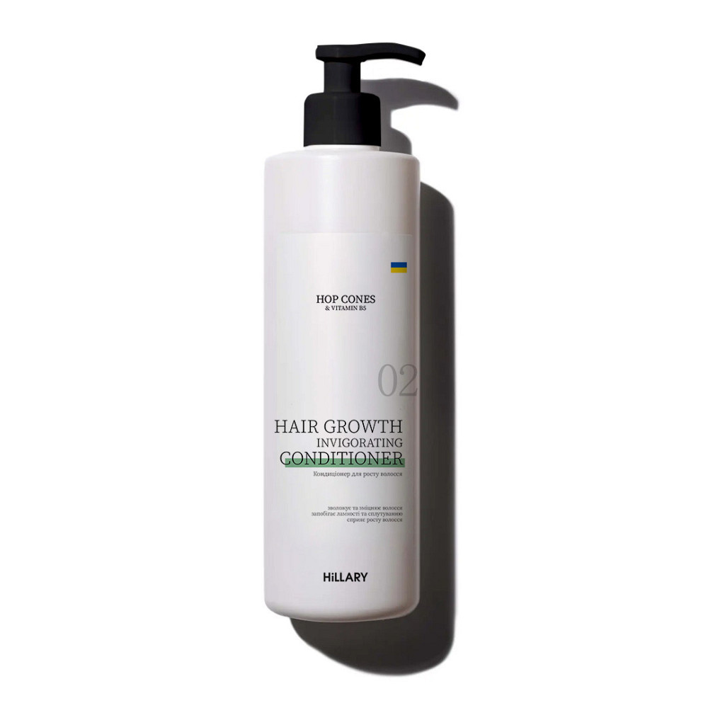 Кондиціонер для росту волосся Hillary Hop Cones & B5 Hair Growth Invigorating, 500 мл Київ - фото 1