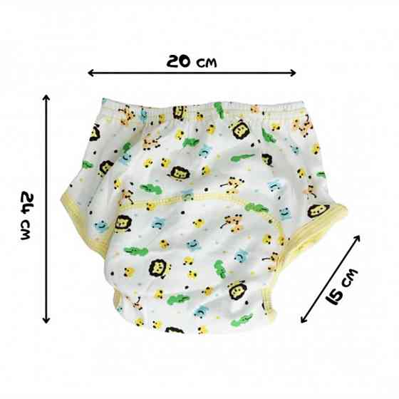 Тренувальні трусики 3-шарові MGZ-0658-2(Cow) розмір 80 (9-11 кг) Вінниця