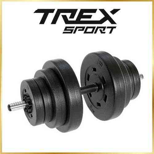 Гантеля композитна Hop-Sport 20 кг розбірна для дому та залу силових тренувань Київ