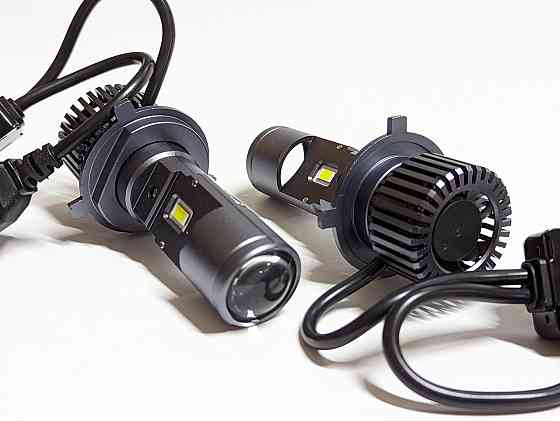 Міні лінза Н4 з лінзою, H4 H/L вольтаж 9-32V(12-24V), ближній50W/дальний50W (100 ват дві лампи) Харків