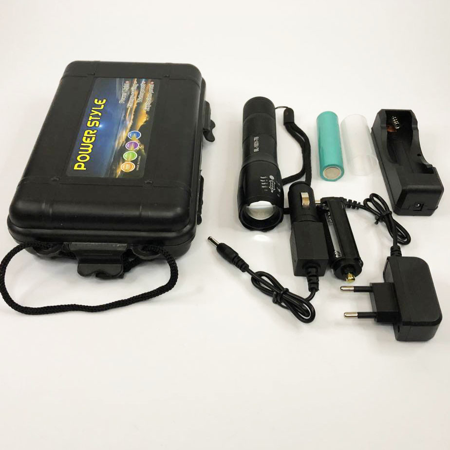 Довговічний світлодіодний ліхтар BL-1831 T6 Police, Потужний ручний ліхтарик, EP-250 Гарний ліхтарик Київ - фото 5