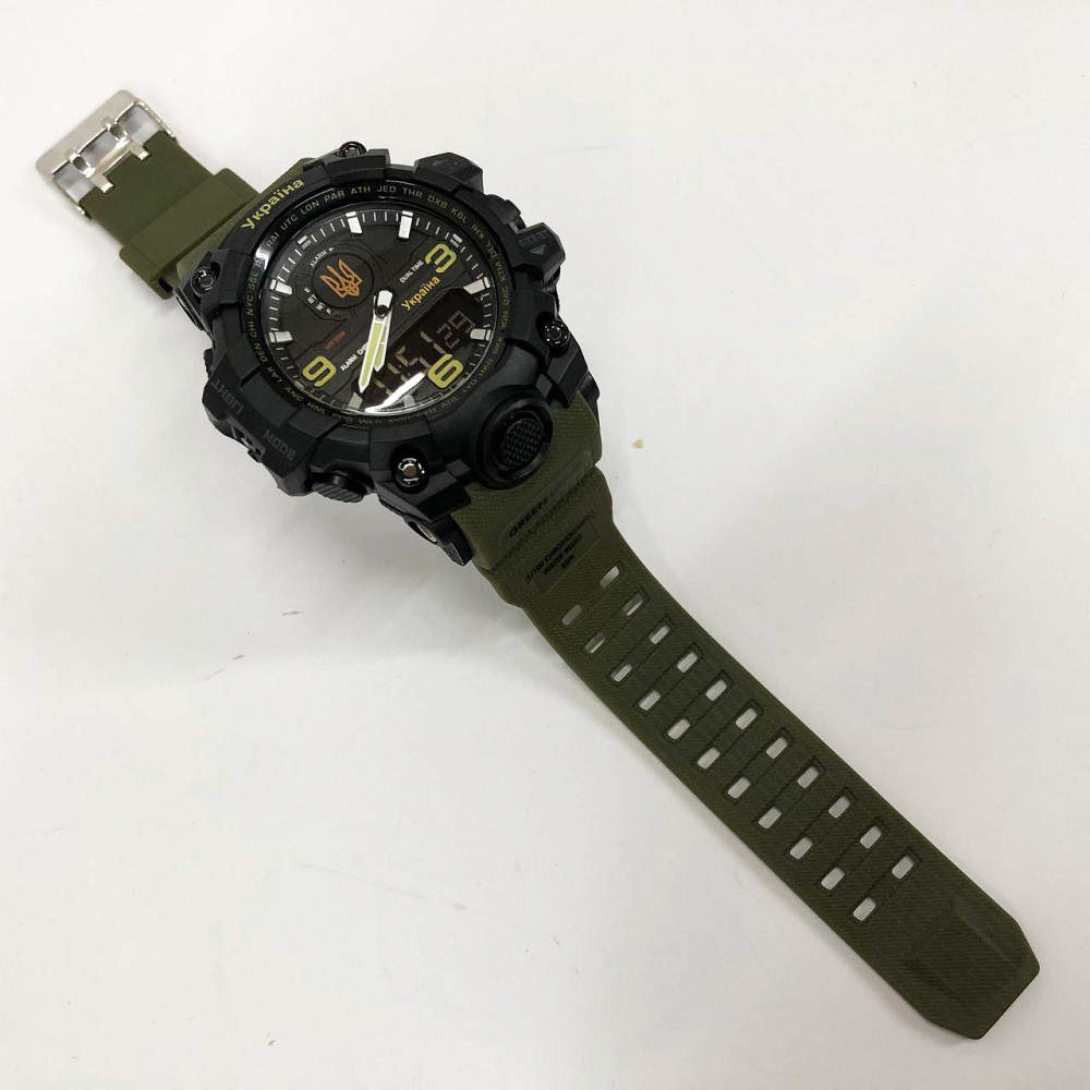 Оригінальні спортивні годинники SKMEI 6851/1586AG, Чоловічі годинники для риболовлі ZO-88 Львів - фото 3