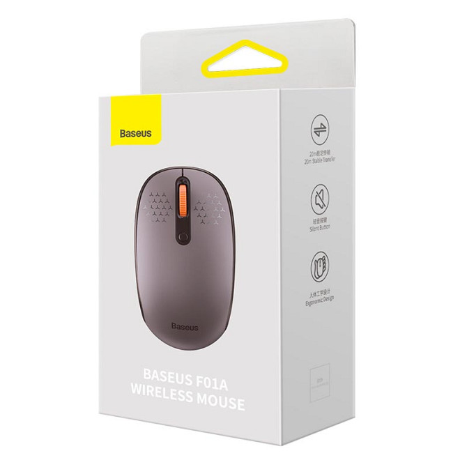 Бездротова мишка Baseus F01a B01055502833-00 (Чорна, 2.4G/BT5.0+BT3.0) Миколаїв - фото 10
