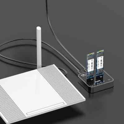 Док-станція для накопичувачів Maiwo 2*NVMe M.2 SSD Key M/B+M USB 3.1 Gen2 Type-C (K3016P) Вінниця