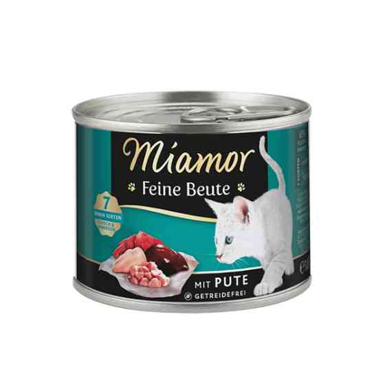 Miamor Feine Beute mit Pute МИАМОР ФАЙНЕ БАЙТЕ ИНДЕЙКА беззерновой полнорационный влажный корм для котов Киев