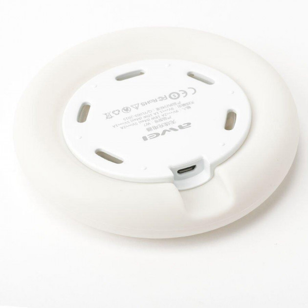 Бездротова зарядка з підсвічуванням 7 кольорів 10W 7 COLOR Awei W7 + WIRELESS CHARGE XD-91 Львів - фото 6