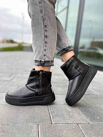 Marko Угги жіночі DE MARKO У-3 чорні (зима, шкіра натуральна) (4850) 38р.39р. 39 Коломия