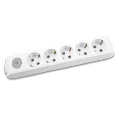 Колодка для удлинителя Panasonic X-tendia із заземленням 5 гнізд (WLTA04502GR-UA) Винница