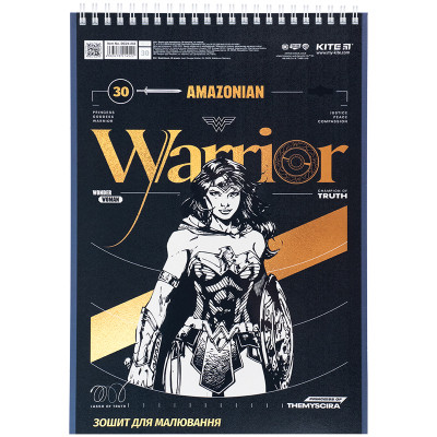 Альбом для малювання Kite DC Comics 30 аркушів (DC24-243) Вінниця - фото 3