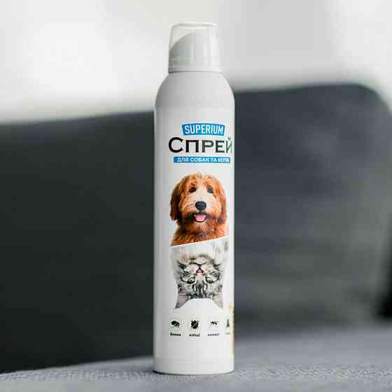 Спрей SUPERIUM для собак и котов 300 мл Винница