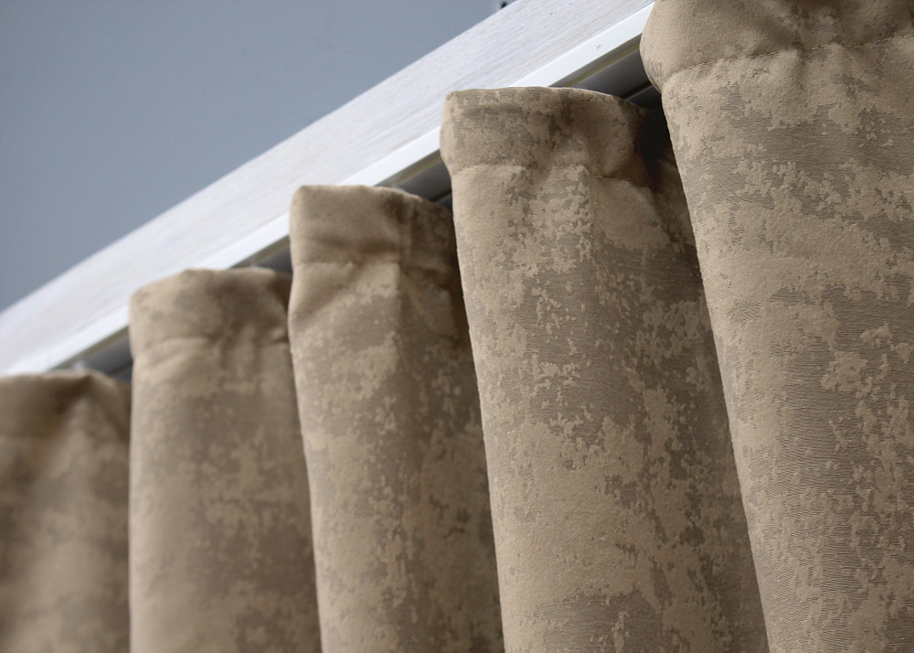 Комплект коротких штор VR-Textil Жакард Sultan № 873ш Карамельний 130х170 см 2 шт (35-0296) Київ - фото 8