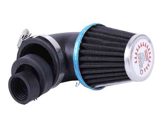 Фільтр нульовий відкритий (паперовий) 90° на мототехніку Мукачево