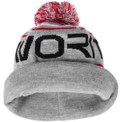 Шапка Favorite Pompon Hat 56 Gray Black Logo (1693.08.86) Вінниця