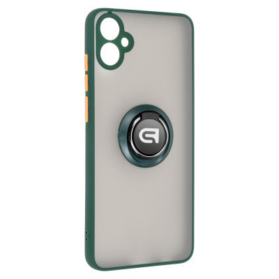 Чохол до мобільного телефона Armorstandart Frosted Matte Ring Samsung A05 (A055) Dark Green (ARM72761) Вінниця - фото 1