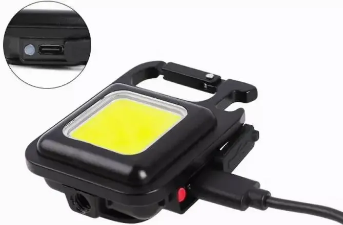 Многофункциональный аккумуляторный LED фонарик-брелок Коломия - фото 4