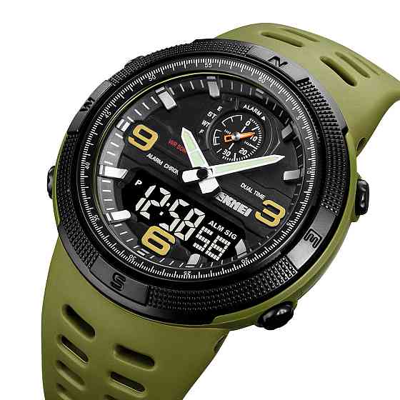 Skmei 1655AGBK Army Green-Black SBR Киев