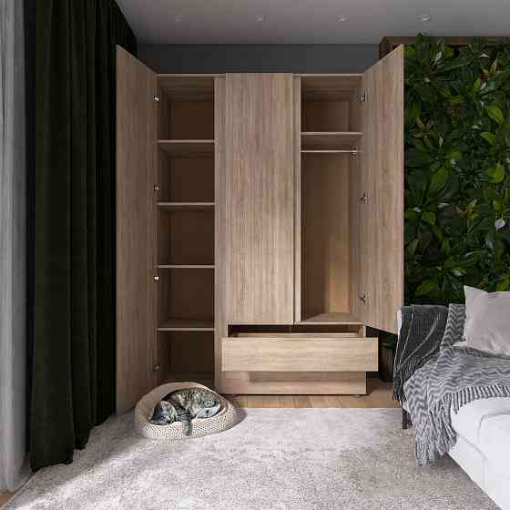 Шафа тридверна Еверест ШЛ-3 Лайт Дуб сонома (DTM-4677) Львів