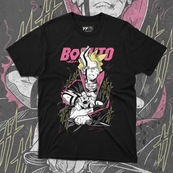 Футболка для подростка мальчика с принтом Боруто Размер 160 Anime11061 Днепр