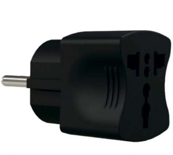 Переходник Neomax 16A NX1128 чёрный Днепр