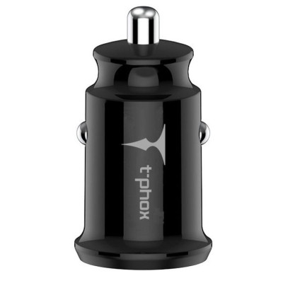 Зарядное устройство T-Phox Charger Set 2.4A Dual+MicroUSB cable 1.2m (Black) (T-S09 SET M B) Винница - изображение 5