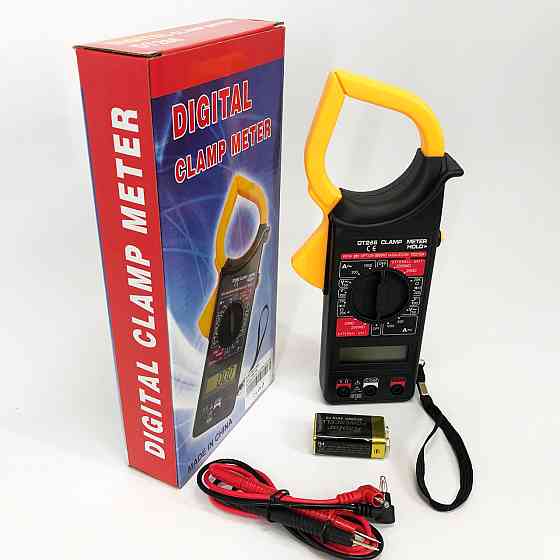 Універсальний високоточний мультиметр Digital DT-266, Компактний мультиметр для електротехніків WJ-83 Львів