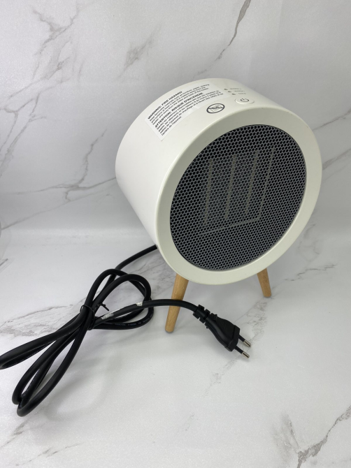 Б/В Електричний керамічний обігрівач GAIATOP Space Heater 1000 Вт, PTC, 3 режими, захист від перегріву та перекидання, білий Київ - фото 6