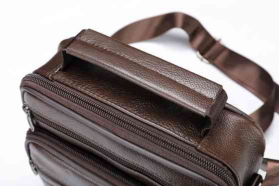 Мессенджер мужской на одно отделение 20246 Vintage Коричневый Киев