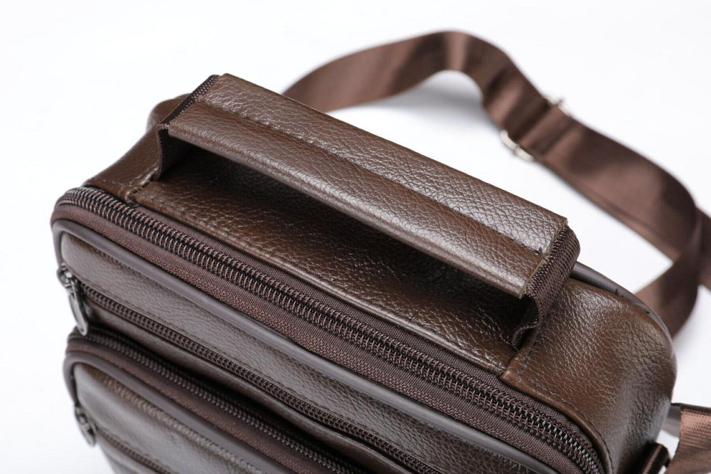 Мессенджер чоловічий на одне відділення 20246 Vintage Коричневий Київ - фото 6