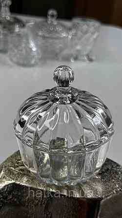Цукорниця ємність для зберігання скляна "Перлина" 150 мл Київ