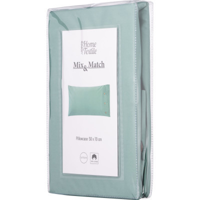 Наволочка Ardesto Mix&amp;Match 50х70см сатин, шавлія (ART5070PCG) Вінниця - фото 8