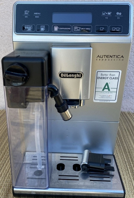 Повністю автоматична кавомашина Delonghi Autentica Cappuccinо ETAM 29.660.SB. Харків - фото 2