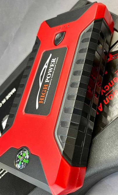 Пускозарядное устройство бустер JUMPSTARTER 99800 mAh (300/600A) ОПТ Киев - изображение 3