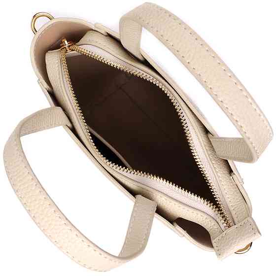 Сумка для жінок із натуральної шкіри з модним трапецієподібним кроєм (Vintage) Київ